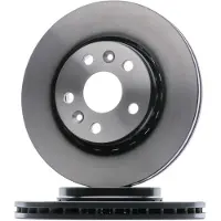 TRW Bromsskiva DF6110 fram, ventilerad, 1 Stycke