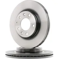 TRW Bromsskiva LUC DF4386 fram, ventilerad, 1 Stycke