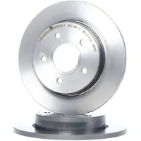Brembo Bromsskiva 08A02921 bak, full, 1 Stycke