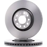 Brembo Bromsskiva 09A59811 fram, ventilerad, höggradigt förkolnad, 1 Stycke