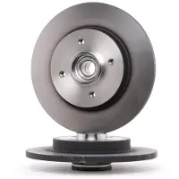TRW Bromsskiva DF6128BS bak, full, 1 Stycke