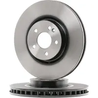 TRW Bromsskiva DF6744S fram, ventilerad, 1 Stycke