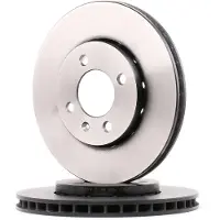 TRW Bromsskiva DF6252 fram, ventilerad, 1 Stycke