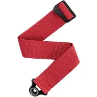 Daddario PWSAL401 Auto Lock Polypro Guitar Strap Red