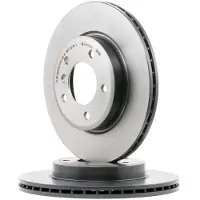 Brembo Bromsskiva 09.7701.11, fram, ventilerad, höggradigt förkolnad, 1 Stycke