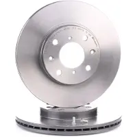 Brembo Bromsskiva 09A27111 fram, ventilerad, 1 Stycke