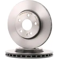 Brembo Bromsskiva 9868111 fram, ventilerad, höggradigt förkolnad, 1 Stycke