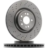 Brembo Bromsskiva 09A95821 fram, ventilerad, höggradigt förkolnad, 1 Stycke