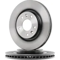 TRW Bromsskiva DF6786 fram, ventilerad, 1 Stycke