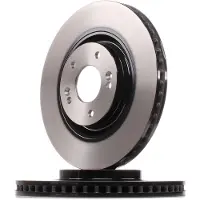 TRW Bromsskiva DF7592 fram, ventilerad, 1 Stycke
