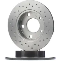 Brembo Bromsskiva 0891361X bak, perforerad, perforerad, full, 1 Stycke