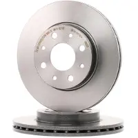 Brembo Bromsskiva 9861611 fram, ventilerad, 1 Stycke