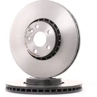 Brembo Bromsskiva 09B02511 fram, ventilerad, höggradigt förkolnad, 1 Stycke