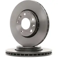 Brembo Bromsskiva 09A72711 fram, ventilerad, höggradigt förkolnad, 1 Stycke