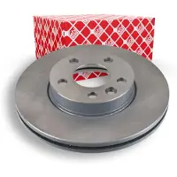 FEBI BILSTEIN Bromsskiva 14160, fram, ventilerad , 1 Stycke