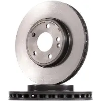 Brembo Bromsskiva 09B34441 fram, ventilerad, höggradigt förkolnad, 1 Stycke