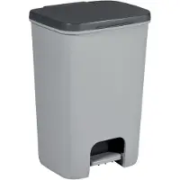 Curver ESSENTIALS pedalhink 40L antracit/grå