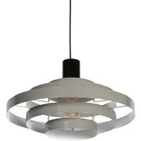 Steinhauer Hänglampa Halo Cirque, dimbar, Aluminium / grå / zink, Vardagsrum / matsal, Metall, Modern, Pendellampa
