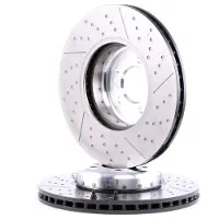 Brembo Bromsskiva 09C39413 fram, ventilerad, slits, höggradigt förkolnad, 1 Stycke