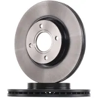 TRW Bromsskiva DF6509 fram, ventilerad, 1 Stycke