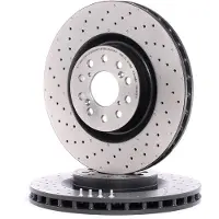 Brembo Bromsskiva 09C33811 fram, ventilerad, höggradigt förkolnad, 1 Stycke