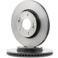 Brembo Bromsskiva 09C24911 fram, ventilerad, höggradigt förkolnad, 1 Stycke
