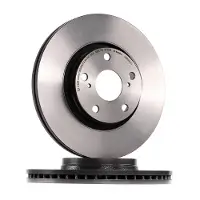 Brembo Bromsskiva 09B04311 fram, ventilerad, 1 Stycke