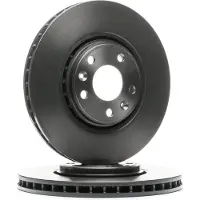 Brembo Bromsskiva 09B35211 fram, ventilerad, höggradigt förkolnad, 1 Stycke