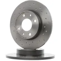 Brembo Bromsskiva 8508531 bak, perforerad, full, 1 Stycke