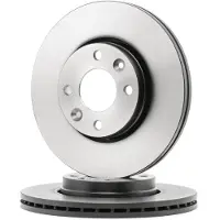 TRW Bromsskiva DF6186 fram, ventilerad, 1 Stycke