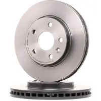 Brembo Bromsskiva 09A96911 fram, ventilerad, 1 Stycke
