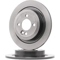 Brembo Bromsskiva 08C30711 bak, full, höggradigt förkolnad, 1 Stycke
