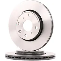 Brembo Bromsskiva 9992811 fram, ventilerad, 1 Stycke