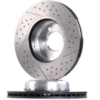 Brembo Bromsskiva 09C42013 fram, ventilerad, slits, höggradigt förkolnad, 1 Stycke