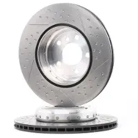 Brembo Bromsskiva 09C39513 bak, ventilerad, slits, höggradigt förkolnad, 1 Stycke