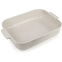 Peugeot APPOLIA Rektangulärt fat 40 cm Ecru