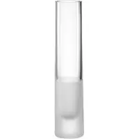 Leonardo 18633, Cylinderformat vas, Glas, Transparent, Vit, Glansig/Matt, Bord, inomhus