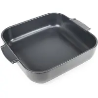 Peugeot APPOLIA fyrkantigt fat 36 cm slate colour