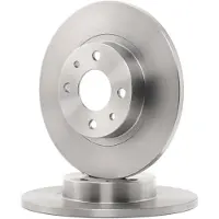 Delphi Bromsskivor BG2411, fram, full, 2 Stycke
