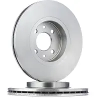Delphi Bromsskivor BG3430 fram, ventilerad, 2 Stycke