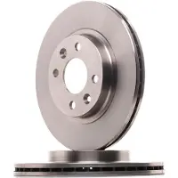 Delphi Bromsskivor BG2625, fram, ventilerad, 2 Stycke