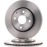Delphi Bromsskivor BG3976 fram, ventilerad, 2 Stycke