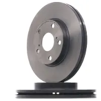 Brembo Bromsskiva 09C64811 fram, ventilerad, 1 Stycke