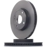 Brembo Bromsskiva 09D06511 fram, ventilerad, 1 Stycke