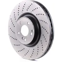 Brembo Bromsskiva 09B76951 fram, ventilerad, höggradigt förkolnad, 1 Stycke