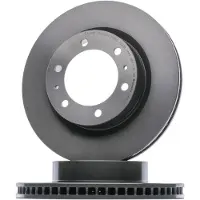 Brembo Bromsskiva 09D61711 fram, ventilerad, 1 Stycke