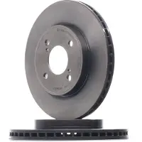 Brembo Bromsskiva 09D24711 fram, ventilerad, 1 Stycke