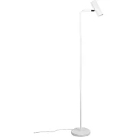 TRIO Lighting Golvlampa Marley, Vitt / opal, Vardagsrum / matsal, Metall, Modern, Golvlampa
