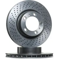 Brembo Bromsskiva 09D93011 fram, ventilerad, höggradigt förkolnad, 1 Stycke