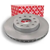 FEBI BILSTEIN Bromsskiva 104507 fram, ventilerad, 1 Stycke